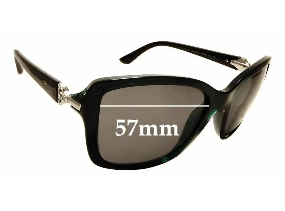 Sunglass Fix Lentes de Repuesto para Vogue VO2832-SB - 57mm Wide Sunglass Fix Lentes de Repuesto para Vogue VO2832-SB - 57mm Wide
