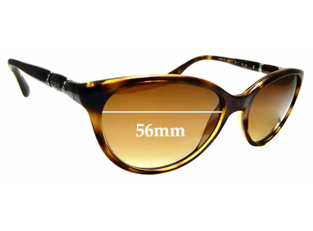Sunglass Fix Lentes de Repuesto para Vogue VO2894-SB - 56mm Wide Sunglass Fix Lentes de Repuesto para Vogue VO2894-SB - 56mm Wide