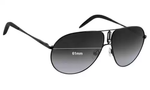 Sunglass Fix Lentes de Repuesto para Carrera 44 - 61mm Wide Sunglass Fix Lentes de Repuesto para Carrera 44 - 61mm Wide