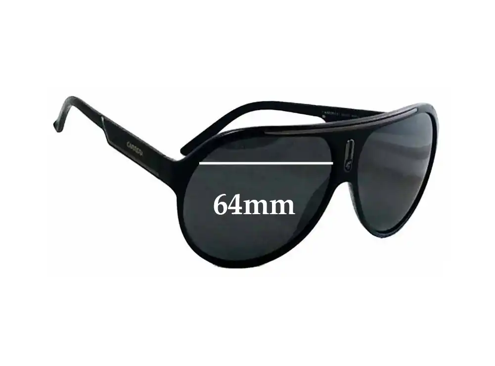 Sunglass Fix Lentes de Repuesto para Carrera 57 - 64mm Wide Sunglass Fix Lentes de Repuesto para Carrera 57 - 64mm Wide