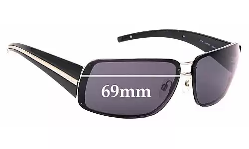 Sunglass Fix Lentes de Repuesto para Chanel 4138 - 69mm Wide Sunglass Fix Lentes de Repuesto para Chanel 4138 - 69mm Wide