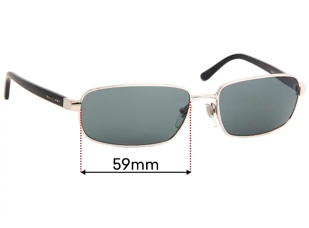 Sunglass Fix Lentes de Repuesto para Bvlgari 5003 - 59mm Wide Sunglass Fix Lentes de Repuesto para Bvlgari 5003 - 59mm Wide