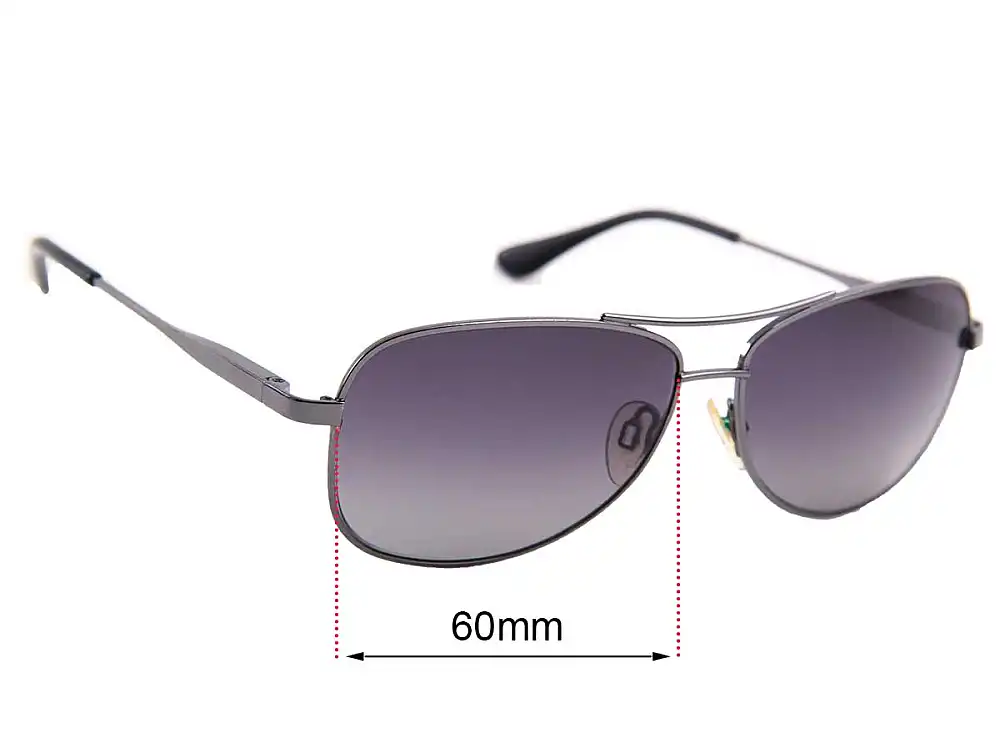 Sunglass Fix Lentes de Repuesto para Cancer Council Coober Pedy - 60mm Wide Sunglass Fix Lentes de Repuesto para Cancer Council Coober Pedy - 60mm Wide