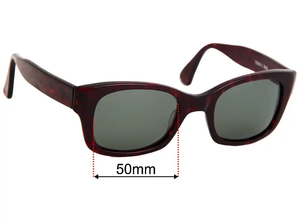 Sunglass Fix Lentes de Repuesto para Francois Pinton Tenor 2 D619 - 50mm Wide Sunglass Fix Lentes de Repuesto para Francois Pinton Tenor 2 D619 - 50mm Wide