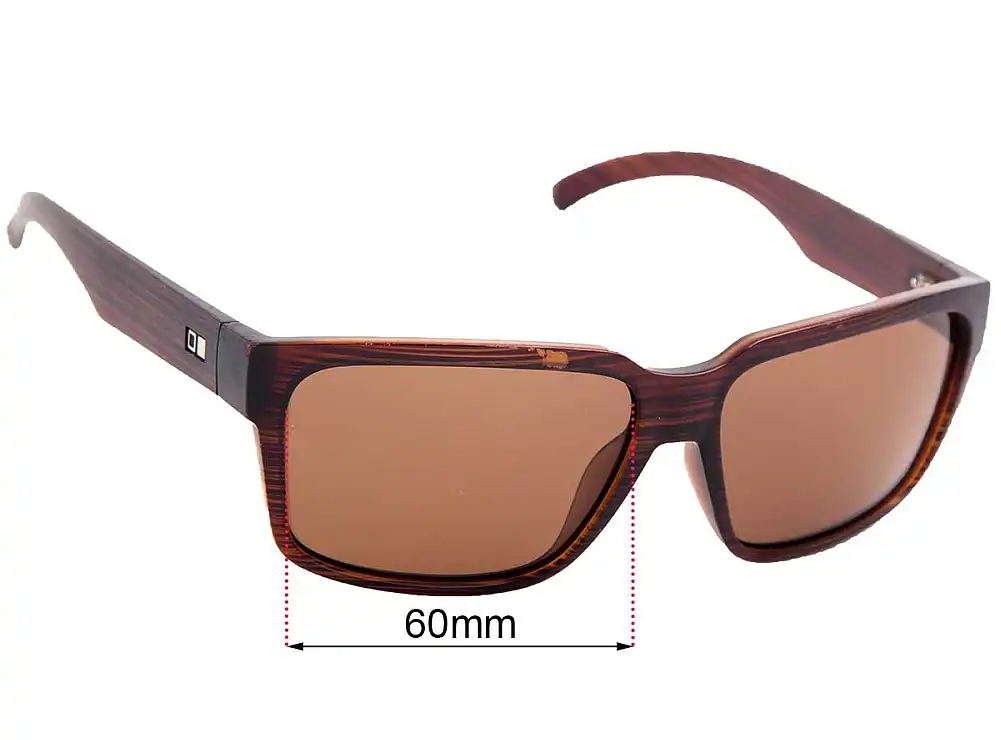 Sunglass Fix Lentes de Repuesto para Otis The Double - 60mm Wide Sunglass Fix Lentes de Repuesto para Otis The Double - 60mm Wide
