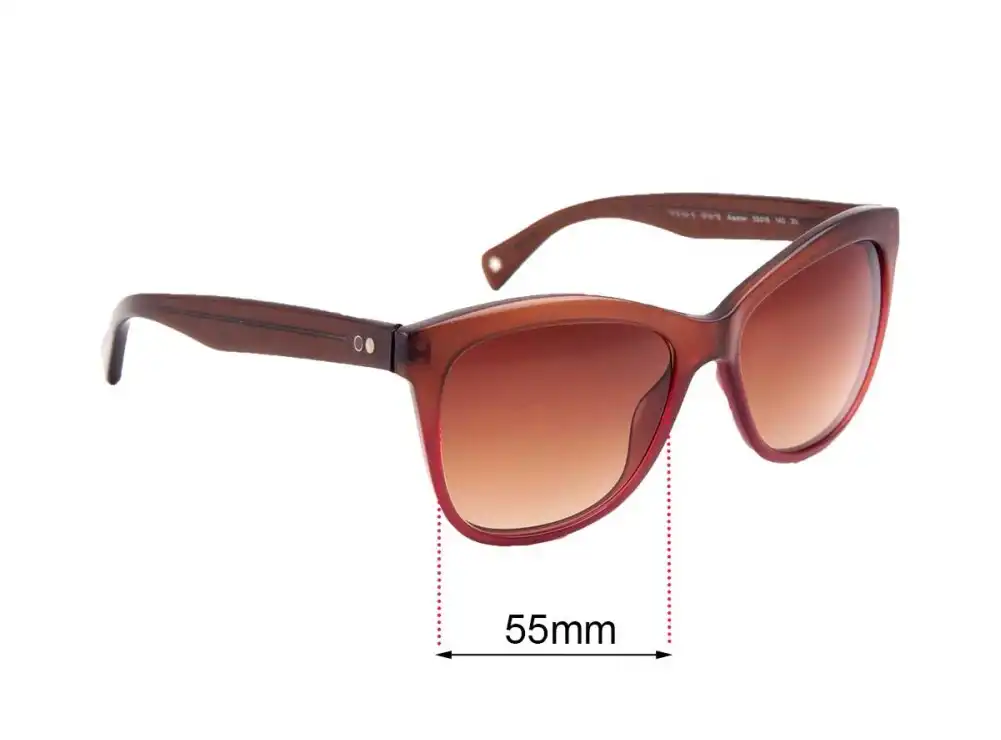 Sunglass Fix Lentes de Repuesto para Paul Smith 8153-S Aleister - 55mm Wide Sunglass Fix Lentes de Repuesto para Paul Smith 8153-S Aleister - 55mm Wide
