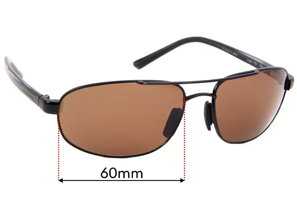Sunglass Fix Lentes de Repuesto para Serengeti Livigno - 60mm Wide Sunglass Fix Lentes de Repuesto para Serengeti Livigno - 60mm Wide