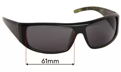 Sunglass Fix Lentes de Repuesto para PolarOne Proxima PX-3007 - 61mm Wide PolarOne Proxima PX-3007 Lentes de Repuesto 61mm wide