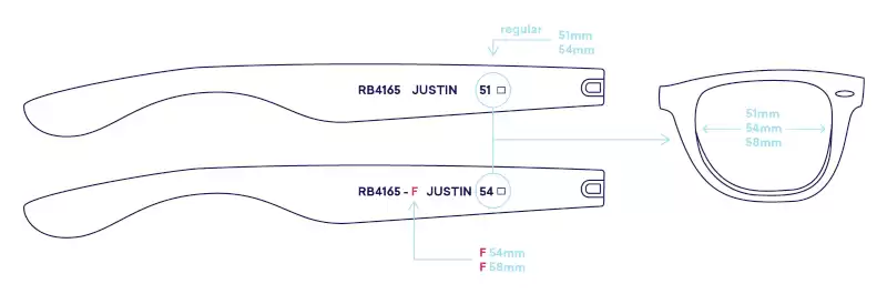 Ray Ban Justin Frame Illustration Ray Ban Justin Frame Illustration