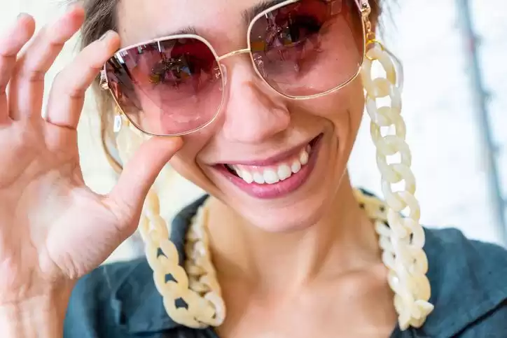 Rose colored sunglasses Rose colored sunglasses