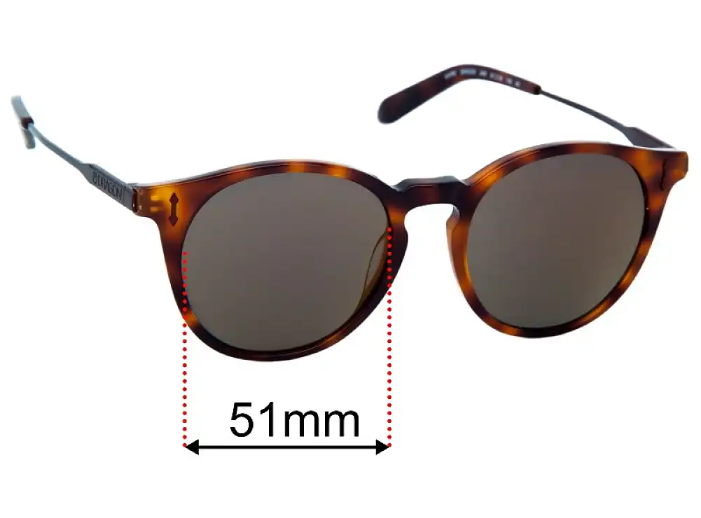 Sunglass Fix Lentilles de Remplacement pour Dragon Hype - 51mm Wide Sunglass Fix Lentilles de Remplacement pour Dragon Hype - 51mm Wide