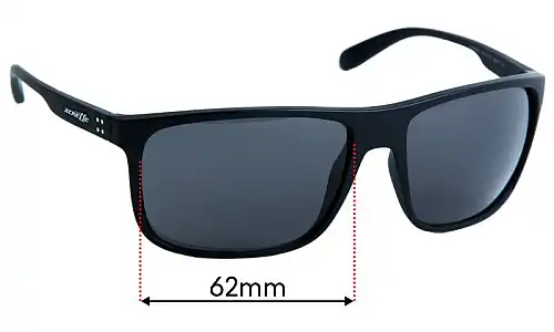 Sunglass Fix Verres de Remplacement pour Arnette Bushing AN4244 - 62mm Wide Sunglass Fix Verres de Remplacement pour Arnette Bushing AN4244 - 62mm Wide