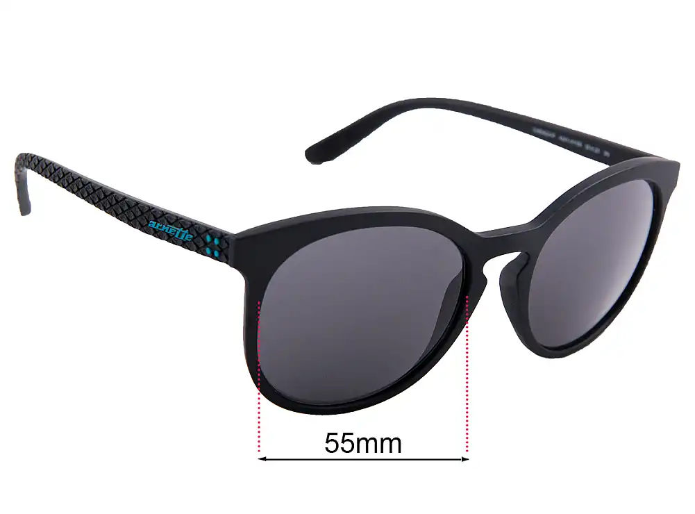 Sunglass Fix Verres de Remplacement pour Arnette Chenga R AN4241 - 55mm Wide Sunglass Fix Verres de Remplacement pour Arnette Chenga R AN4241 - 55mm Wide