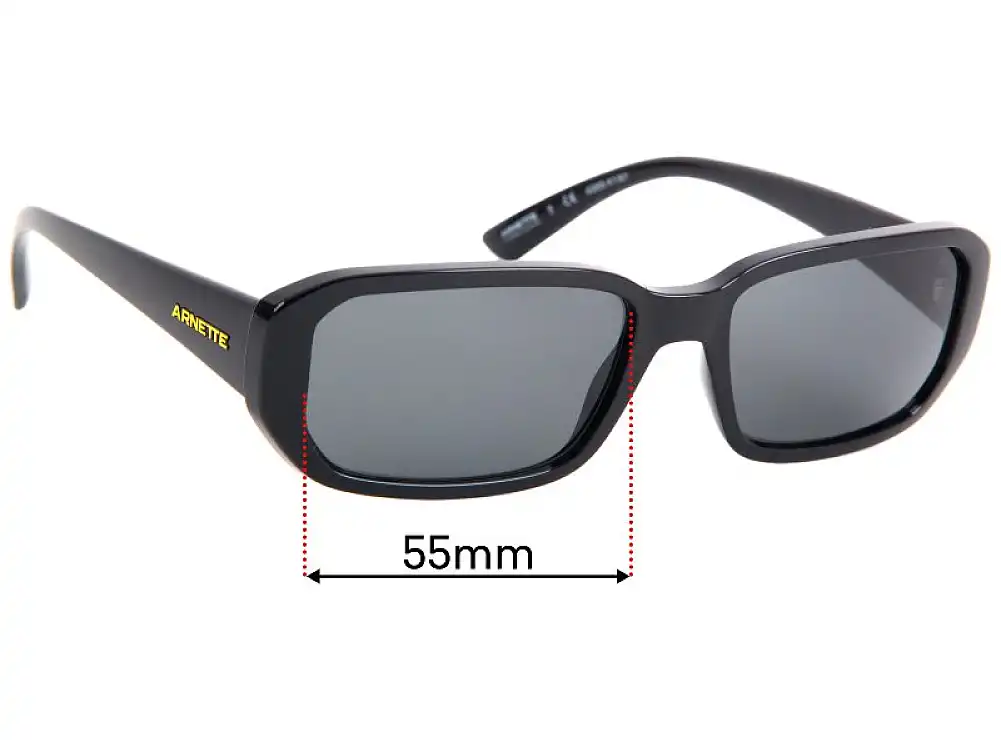 Sunglass Fix Lentilles de Remplacement pour Arnette Post Malone AN4265 - 54mm Wide Sunglass Fix Lentilles de Remplacement pour Arnette Post Malone AN4265 - 54mm Wide