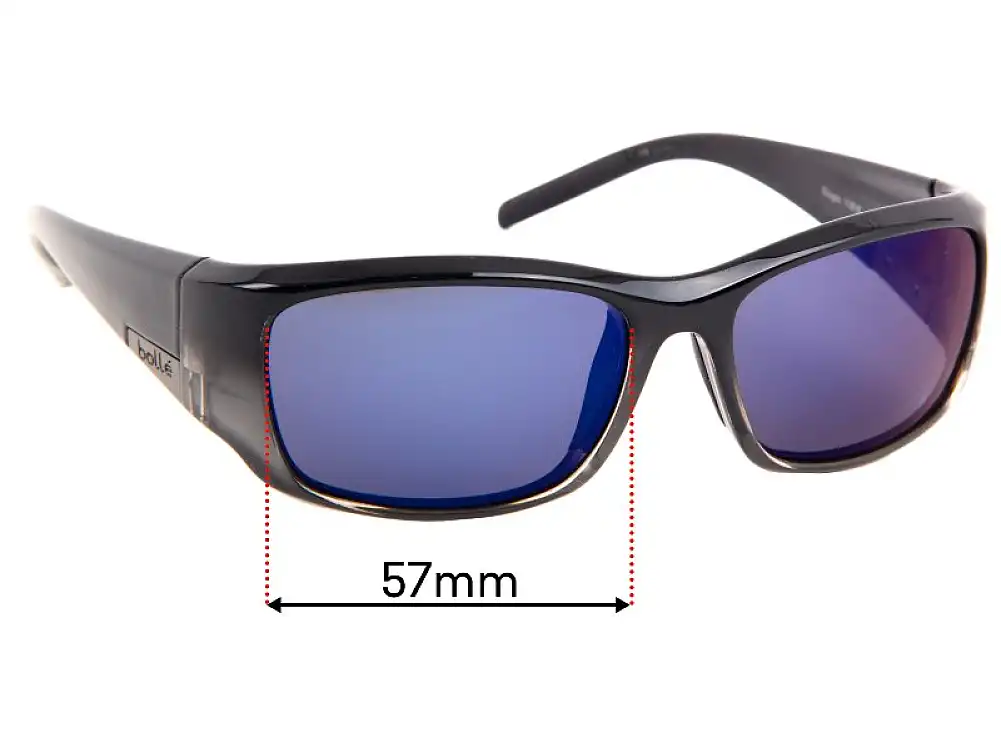 Sunglass Fix Verres de Remplacement pour Bolle Origin - 57mm Wide Sunglass Fix Verres de Remplacement pour Bolle Origin - 57mm Wide