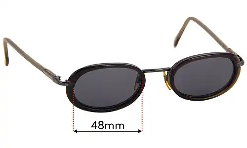 Sunglass Fix Verres de Remplacement pour Giorgio Armani 672 - 48mm Wide Sunglass Fix Verres de Remplacement pour Giorgio Armani 672 - 48mm Wide