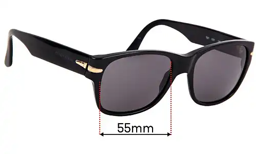 Sunglass Fix Verres de Remplacement pour Giorgio Armani 831 - 55mm Wide Sunglass Fix Verres de Remplacement pour Giorgio Armani 831 - 55mm Wide