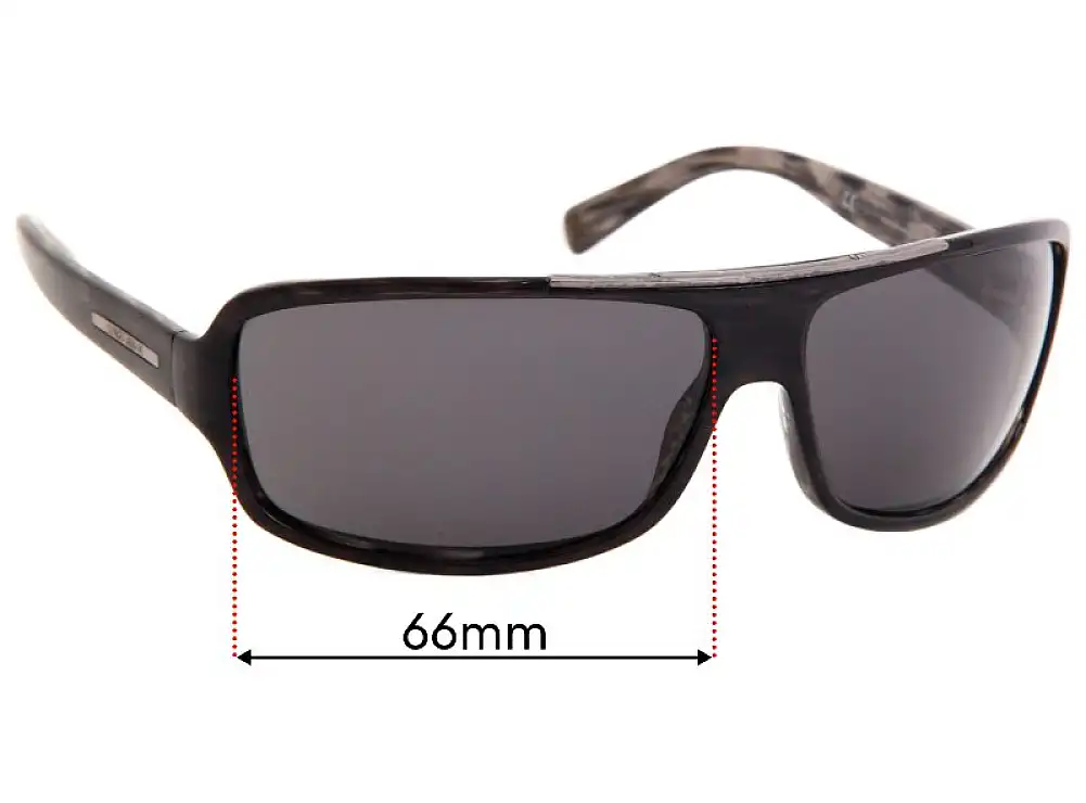 Sunglass Fix Lentilles de Remplacement pour Giorgio Armani GA 453/S - 66mm Wide Sunglass Fix Lentilles de Remplacement pour Giorgio Armani GA 453/S - 66mm Wide