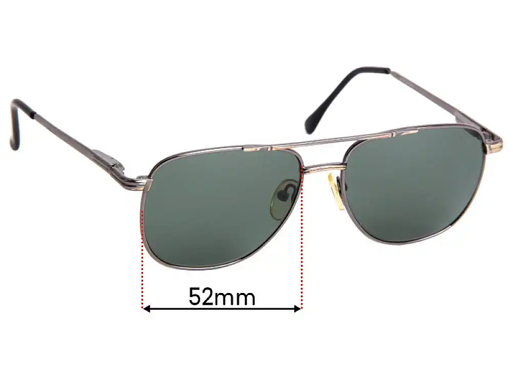 Sunglass Fix Verres de Remplacement pour Legacy MM5020 - 52mm Wide Sunglass Fix Verres de Remplacement pour Legacy MM5020 - 52mm Wide