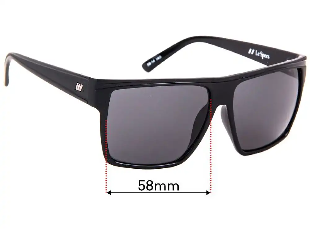 Le Specs Dirty Magic Replacement Lenses 58mm Le Specs Dirty Magic Replacement Lenses 58mm