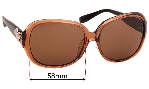 Sunglass Fix Verres de Remplacement pour Marc by Marc Jacobs MMJ 210/F/S - 58mm Wide Sunglass Fix Verres de Remplacement pour Marc by Marc Jacobs MMJ 210/F/S - 58mm Wide