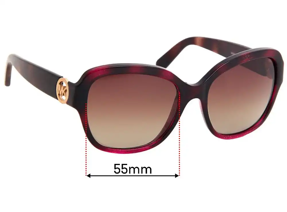 Sunglass Fix Lentilles de Remplacement pour Michael Kors MK 6027 TABITHA III - 55mm Wide Sunglass Fix Lentilles de Remplacement pour Michael Kors MK 6027 TABITHA III - 55mm Wide