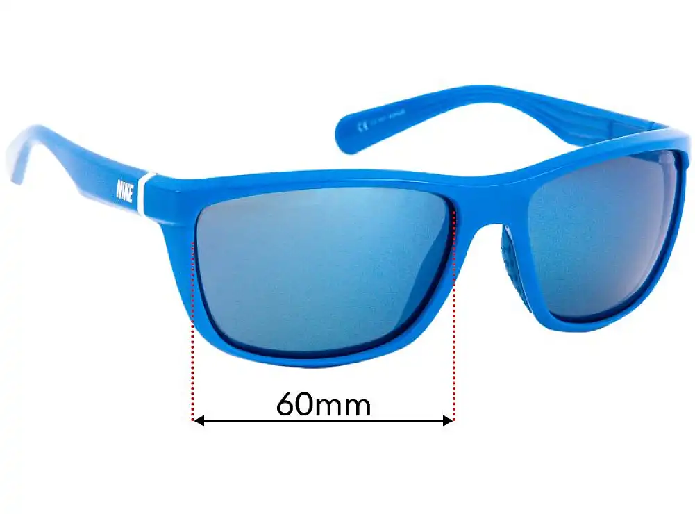 Sunglass Fix Lentilles de Remplacement pour Nike Swag EVO653 - 60mm Wide Sunglass Fix Lentilles de Remplacement pour Nike Swag EVO653 - 60mm Wide