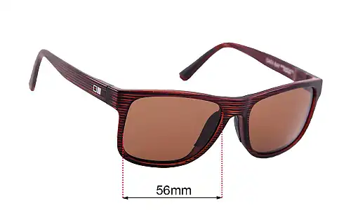 Sunglass Fix Lentilles de Remplacement pour Otis Casa Bay - 56mm Wide Otis Casa Bay Lentilles de Remplacement 56mm wide