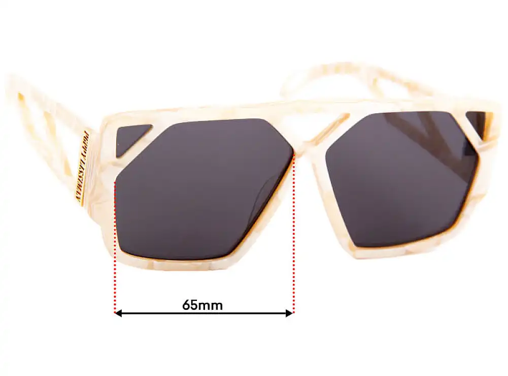 Sunglass Fix Verres de Remplacement pour Poppy Lissiman Hotlick - 65mm Wide Sunglass Fix Verres de Remplacement pour Poppy Lissiman Hotlick - 65mm Wide