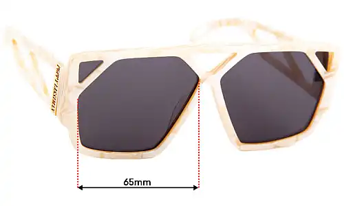 Sunglass Fix Verres de Remplacement pour Poppy Lissiman Hotlick - 65mm Wide Sunglass Fix Verres de Remplacement pour Poppy Lissiman Hotlick - 65mm Wide