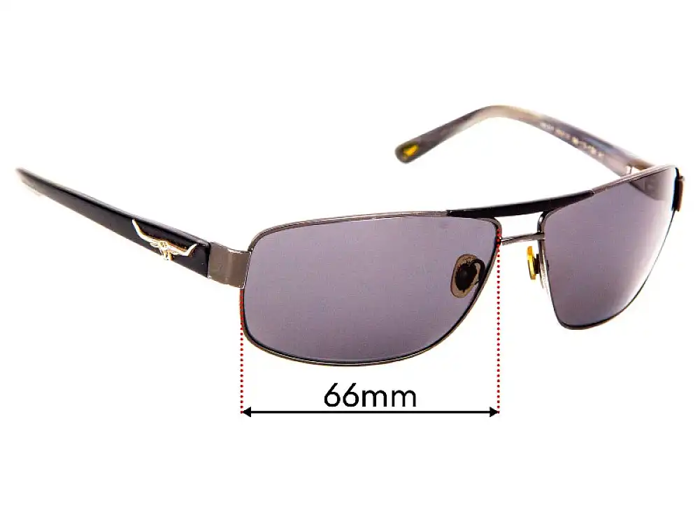 Sunglass Fix Lentilles de Remplacement pour R.M. Williams Oxley PA716 - 66mm Wide Sunglass Fix Lentilles de Remplacement pour R.M. Williams Oxley PA716 - 66mm Wide