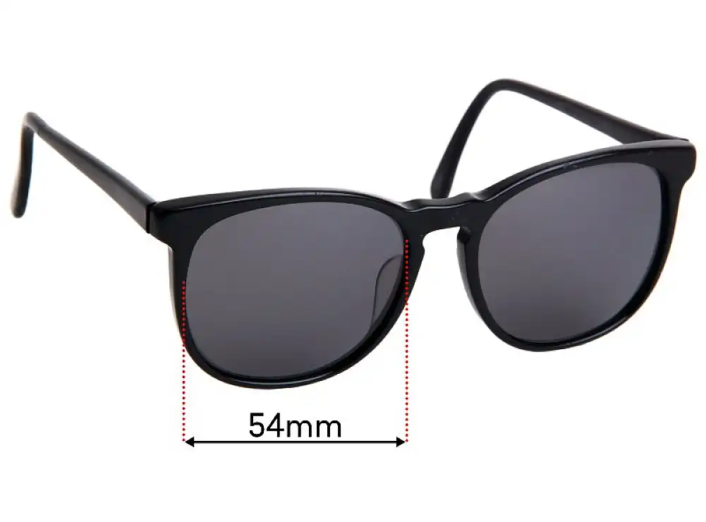 Sunglass Fix Verres de Remplacement pour Ray-Ban B&L Kissena - 54mm Wide Sunglass Fix Verres de Remplacement pour Ray-Ban B&L Kissena - 54mm Wide