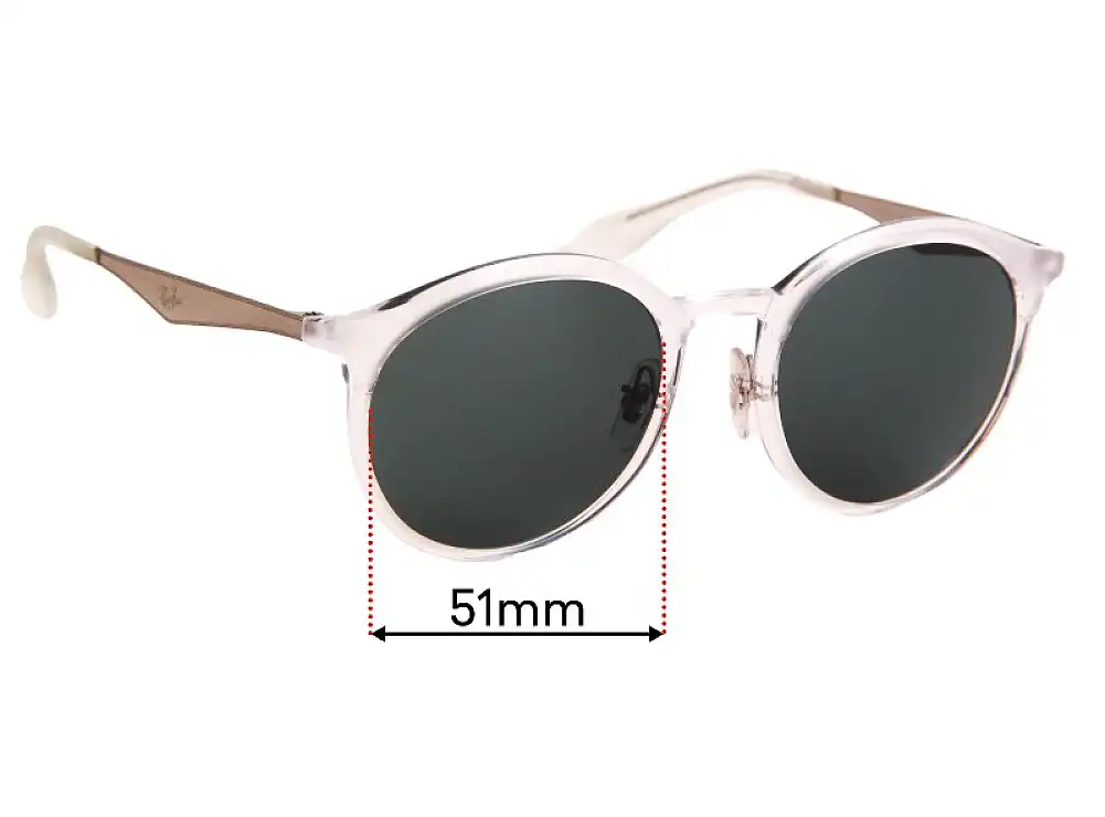 Sunglass Fix Lentilles de Remplacement pour Ray-Ban RB4277 Emma - 51mm Wide Sunglass Fix Lentilles de Remplacement pour Ray-Ban RB4277 Emma - 51mm Wide