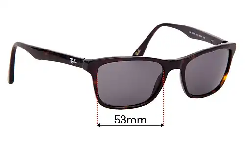 Sunglass Fix Lentilles de Remplacement pour Ray-Ban RB5279 - 53mm Wide Ray-Ban RB5279 Lentilles de Remplacement 53mm wide