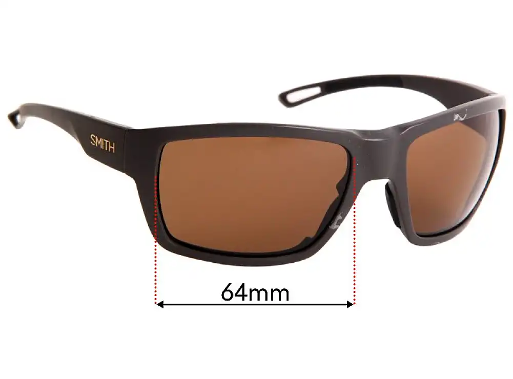 Sunglass Fix Verres de Remplacement pour Smith Highwater - 64mm Wide Sunglass Fix Verres de Remplacement pour Smith Highwater - 64mm Wide