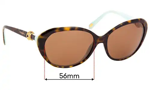Sunglass Fix Verres de Remplacement pour Tiffany & Co TF 4098 - 56mm Wide Sunglass Fix Verres de Remplacement pour Tiffany & Co TF 4098 - 56mm Wide