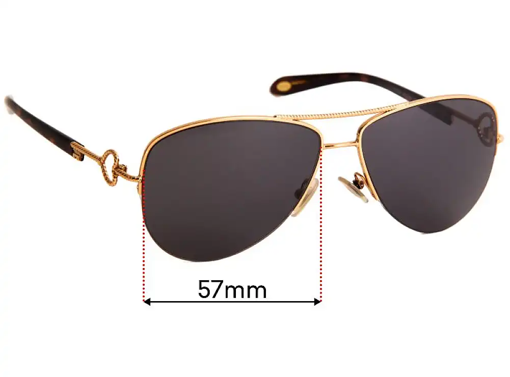 Sunglass Fix Verres de Remplacement pour Tiffany & Co TF 3046 - 57mm Wide Sunglass Fix Verres de Remplacement pour Tiffany & Co TF 3046 - 57mm Wide