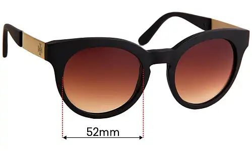 Sunglass Fix Verres de Remplacement pour Tory Burch TY9044 - 52mm Wide Sunglass Fix Verres de Remplacement pour Tory Burch TY9044 - 52mm Wide
