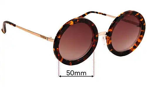 Sunglass Fix Verres de Remplacement pour Von Zipper Fling - 50mm Wide Sunglass Fix Verres de Remplacement pour Von Zipper Fling - 50mm Wide