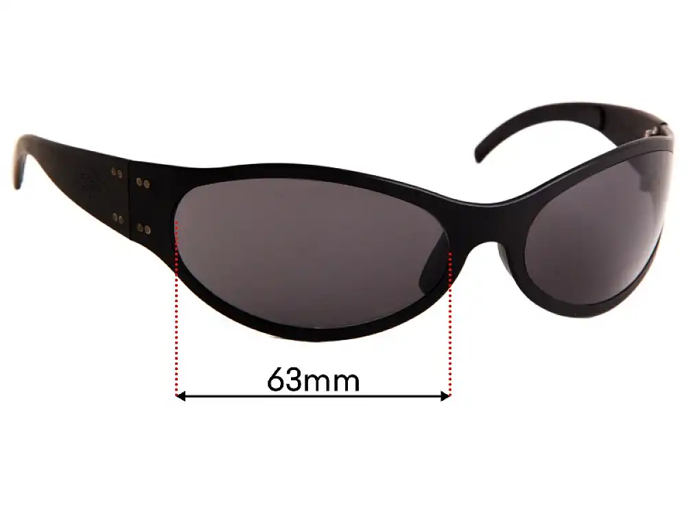 Sunglass Fix Lentilles de Remplacement pour Gatorz Unknown Model - 63mm Wide Sunglass Fix Lentilles de Remplacement pour Gatorz Unknown Model - 63mm Wide