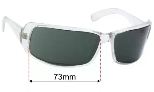 Sunglass Fix Lentilles de Remplacement pour Dolce & Gabbana DG739S - 73mm Wide Dolce & Gabbana DG739S Lentilles de Remplacement 73mm wide
