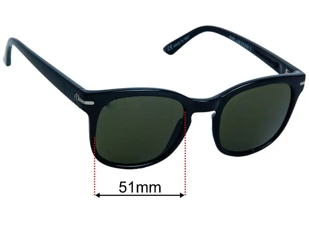 Sunglass Fix Lentilles de Remplacement pour Electric Rip Rock - 51mm Wide Sunglass Fix Lentilles de Remplacement pour Electric Rip Rock - 51mm Wide