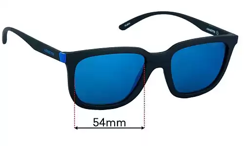 Sunglass Fix Lentilles de Remplacement pour Arnette Plaka AN4306 - 54mm Wide Arnette Plaka AN4306 Lentilles de Remplacement 54mm wide