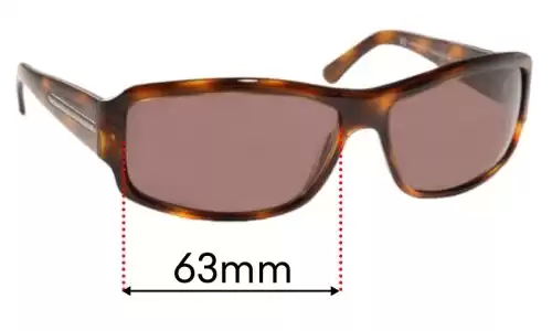 Sunglass Fix Lentilles de Remplacement pour Bvlgari 7003 - 65mm Wide Bvlgari 7003 Lentilles de Remplacement 65mm wide