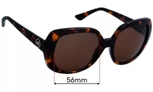 Sunglass Fix Replacement Lenses for Michael Kors MK2135 Calabasas - 56mm Wide Sunglass Fix Replacement Lenses Michael Kors MK2135 Calabasas - 56mm Wide