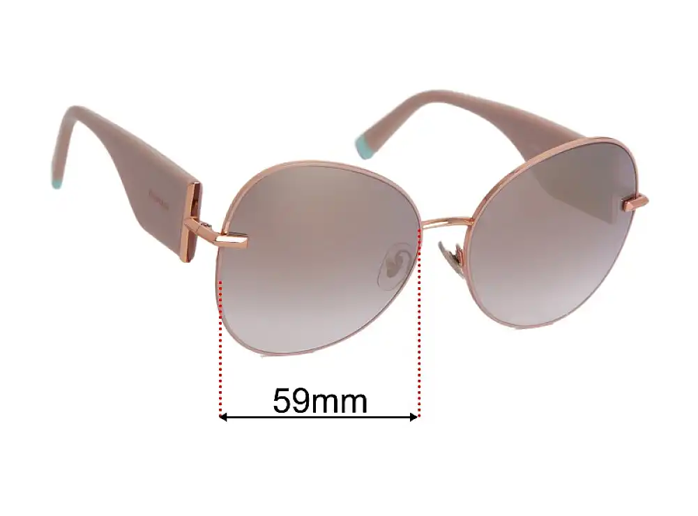 Sunglass Fix Lentilles de Remplacement pour Tiffany & Co TF3069 - 59mm Wide Sunglass Fix Lentilles de Remplacement pour Tiffany & Co TF3069 - 59mm Wide