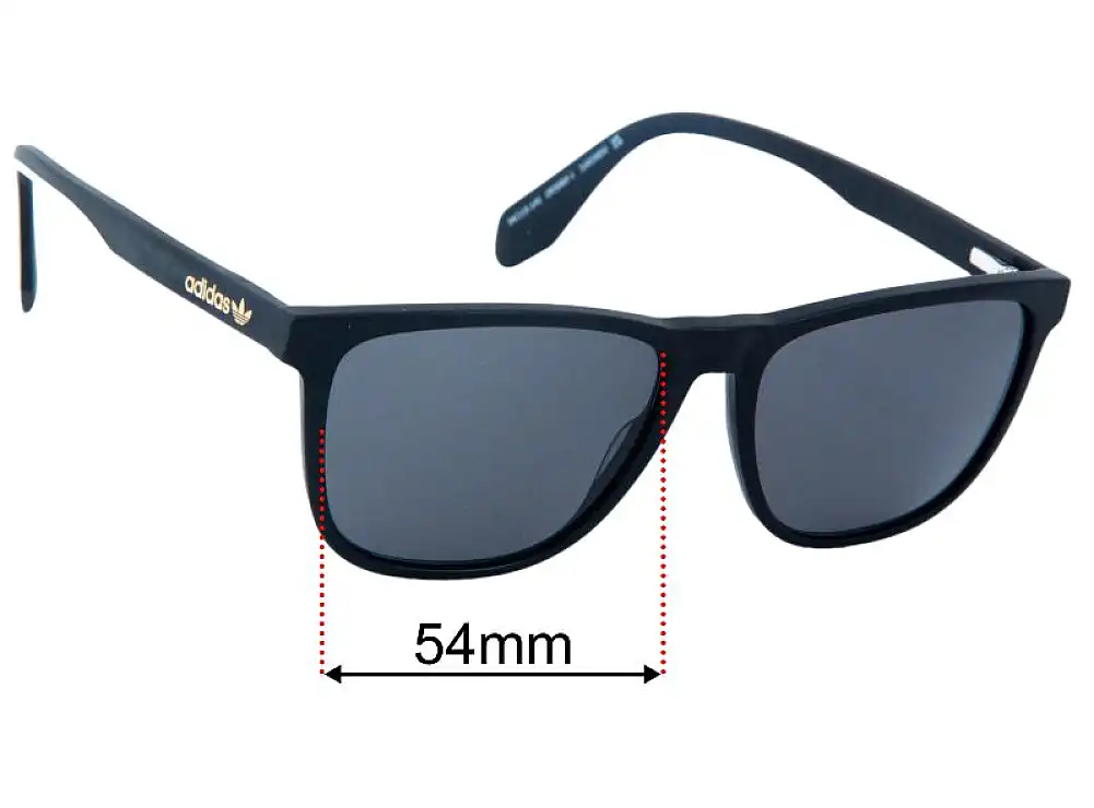 Sunglass Fix Lentilles de Remplacement pour Adidas OR5060-1 - 54mm Wide Sunglass Fix Lentilles de Remplacement pour Adidas OR5060-1 - 54mm Wide