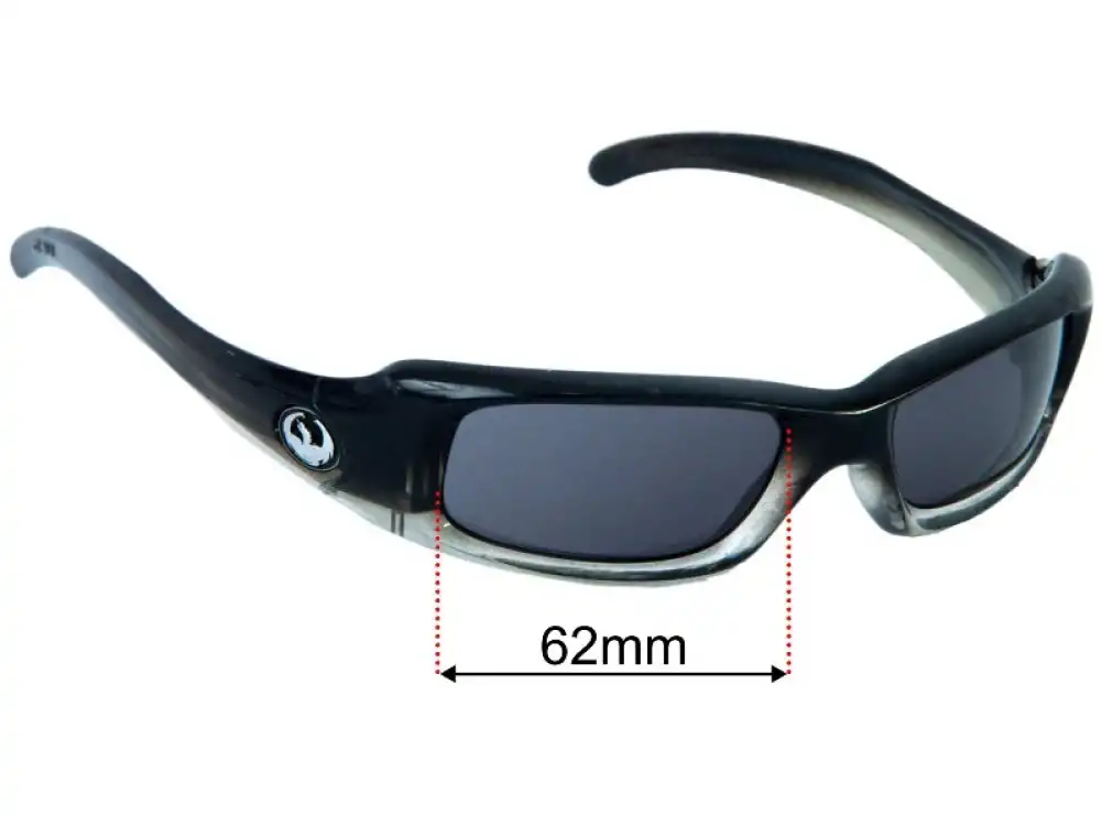 Sunglass Fix Lentilles de Remplacement pour Arnette Grifter AN4221 - 62mm Wide Sunglass Fix Lentilles de Remplacement pour Arnette Grifter AN4221 - 62mm Wide