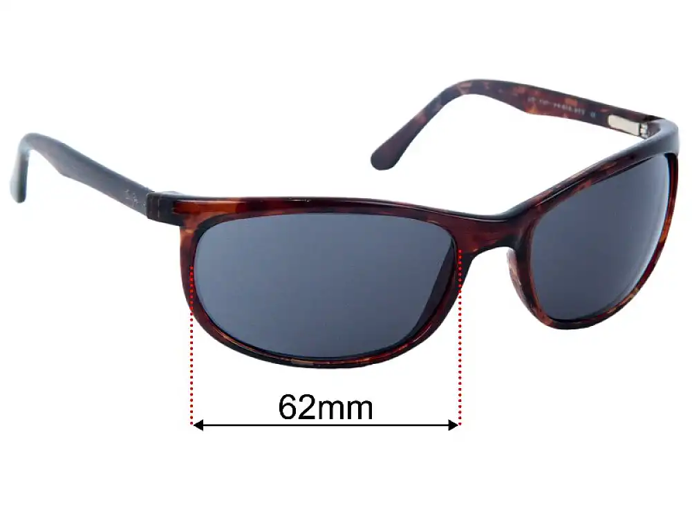 Sunglass Fix Lentilles de Remplacement pour Maui Jim MJ168 Typhoon - 62mm Wide Sunglass Fix Lentilles de Remplacement pour Maui Jim MJ168 Typhoon - 62mm Wide