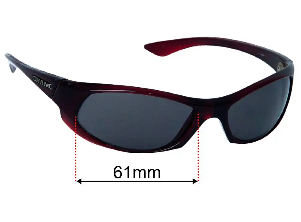 Sunglass Fix Lentilles de Remplacement pour Mako Unknown Model - 61mm Wide Sunglass Fix Lentilles de Remplacement pour Mako Unknown Model - 61mm Wide